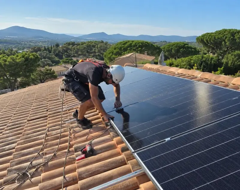 Installateur panneaux solaires Signes — pose photovoltaïque sur toiture