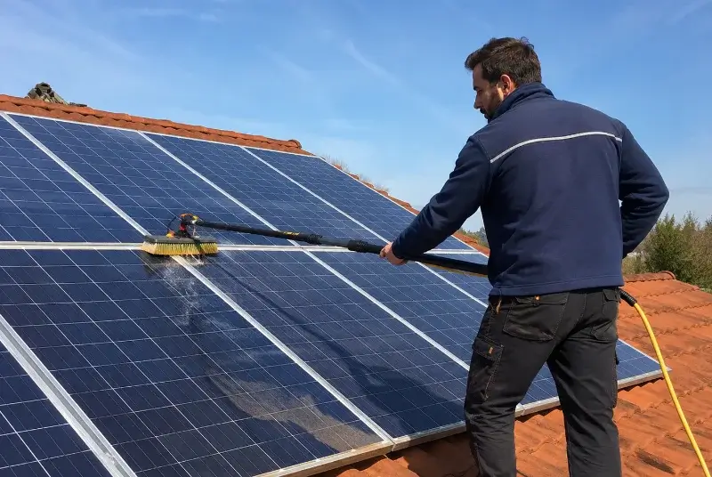 Nettoyage et entretien de panneaux solaires à Signes